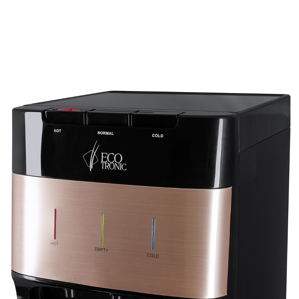 Кулер с нижней загрузкой бутыли Ecotronic M30-LXE black+gold