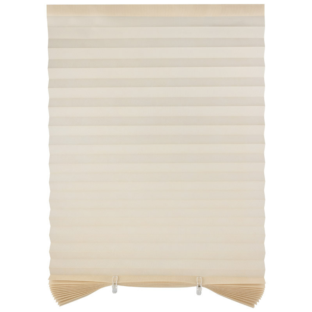 Шторы-плиссе самоклеящиеся 60*180см Skandi, цвет бежевый