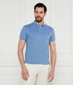 Поло Basic Mesh POLO RALPH LAUREN - голубой(710536856)