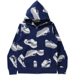 A Bathing Ape Random Sta Full Zip Худи
