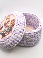 Корзинка вязаная " Милота"