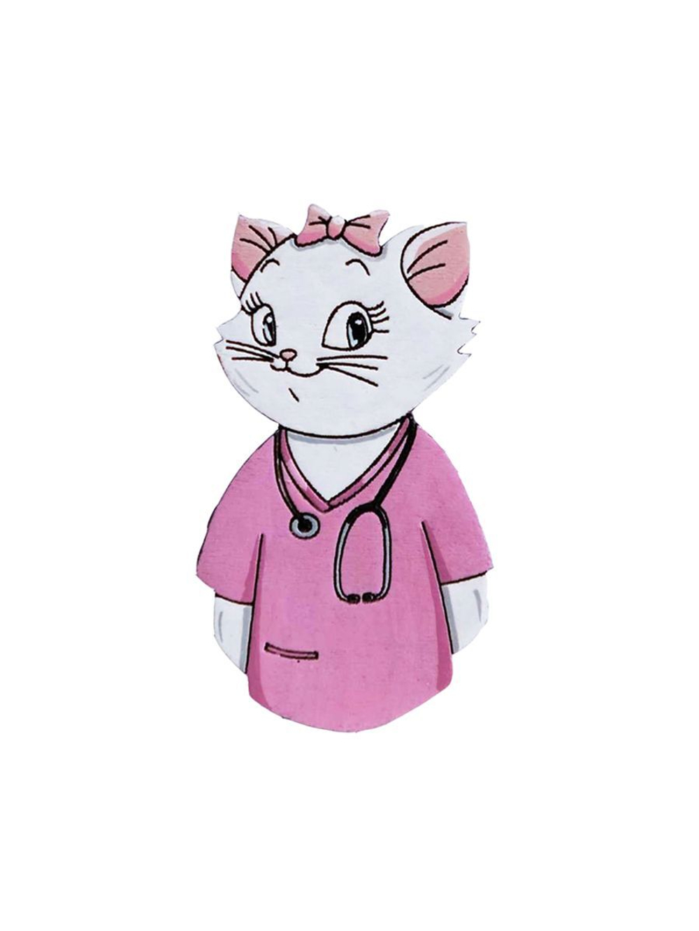 Значок AUGUST WOOD AW_M10 "Сосуд Гигеи"