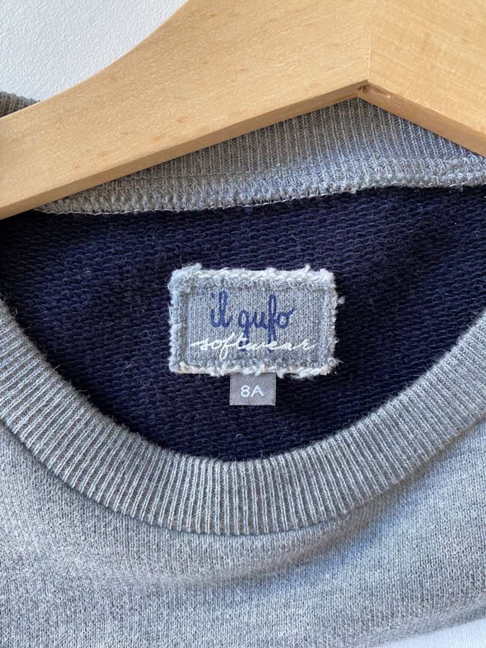 Хлопковый свитшот Il Gufo, 128