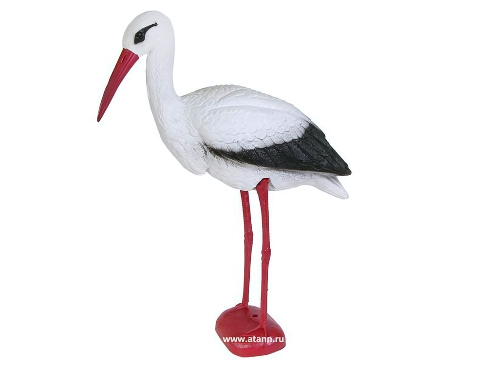Фигура садовая "Аист" 73см