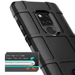 Чехол для Huawei Mate 20X цвет Black (черный), серия Armor от Caseport