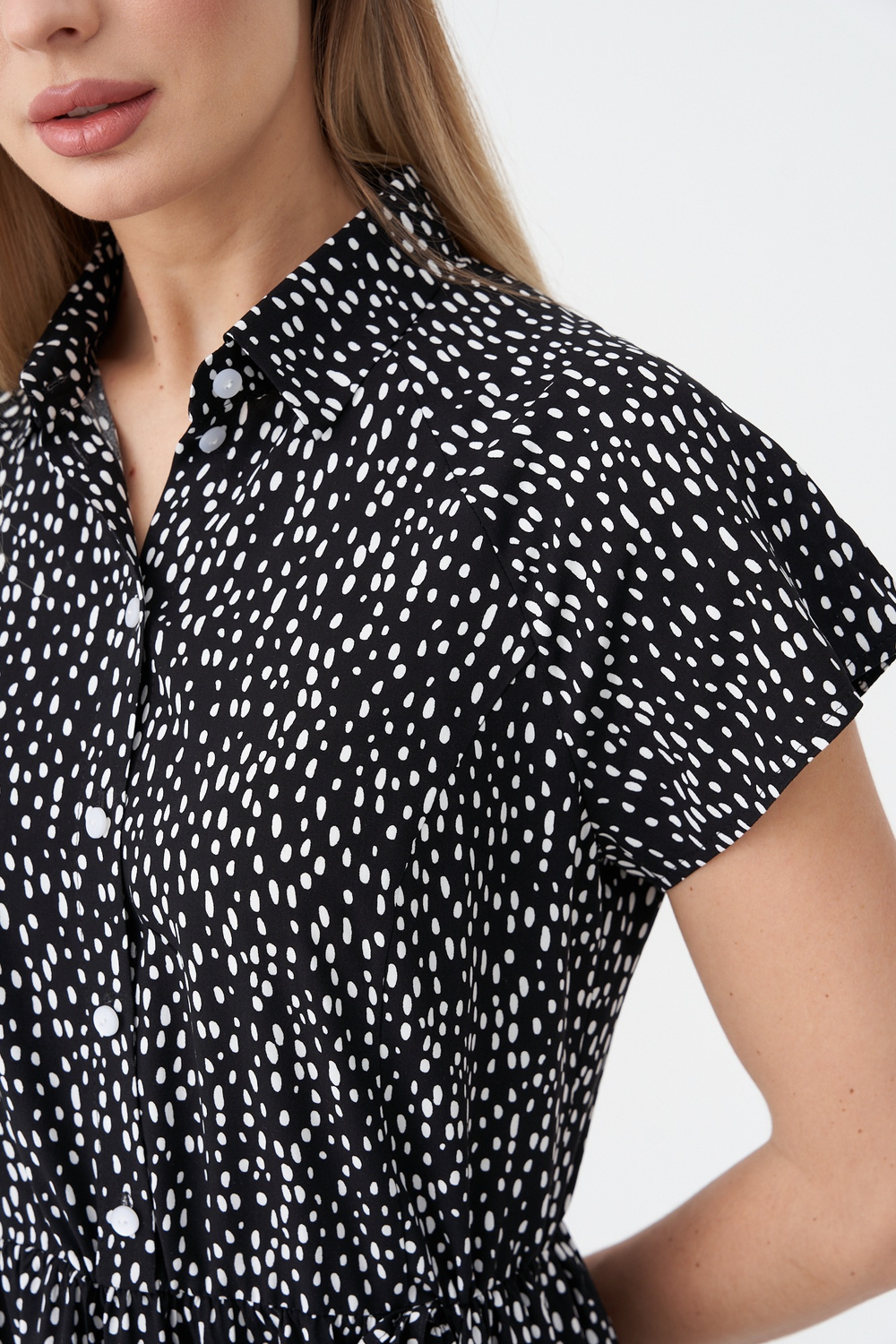 Платье с разрезом Тамбовчанка