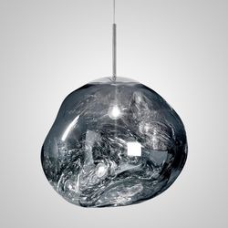 Подвесной Светильник Tom Dixon Melt Pendant Silver D28 By Imperiumloft