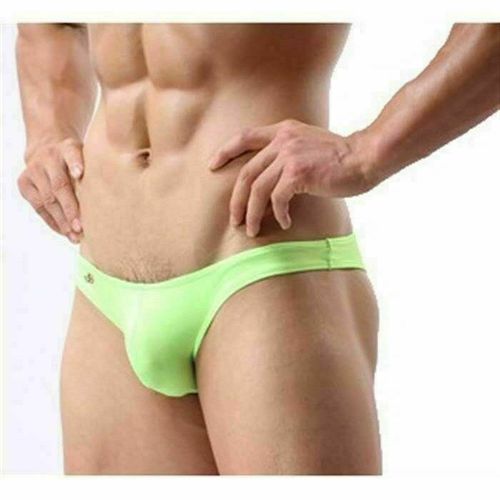 Мужские мини-брифы салатовые Joe Snyder Lime Mini Brief