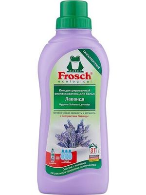 Frosch Концентрированный ополаскиватель для белья (лаванда), 0,75 л