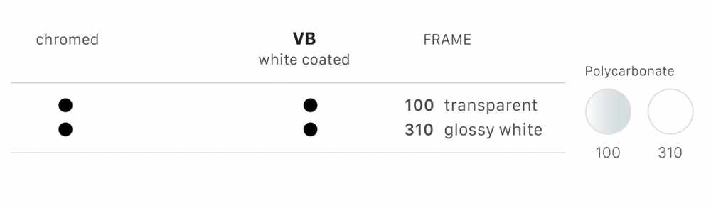 Кресло прозрачное Scab Design Miss B Antishock coated frame, прозрачный