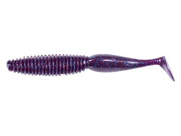 Виброхвосты съедобные LJ Pro Series MegaWorm 4,0in (10,16 см), цв. S63, 5 шт.