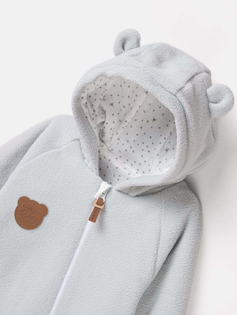 Комбинезон флисовый "Жемчуг" 0+