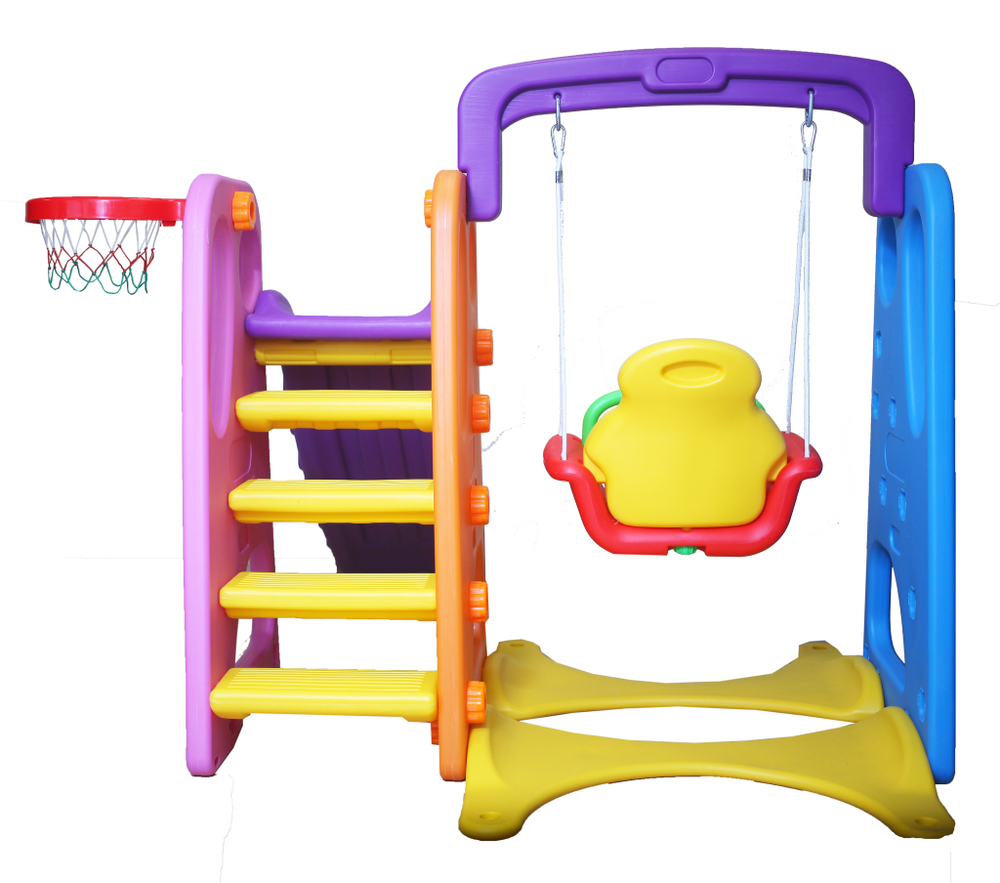 Детский комплекс Капризун Бабочка с прямой горкой