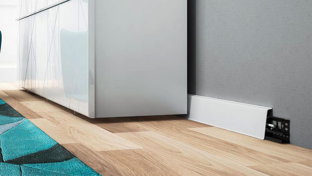 Плинтус Indo 20 дуб бургос, 2500x70x26 мм