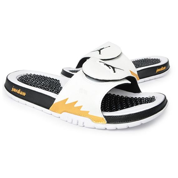 Jordan Hydro 5 'White Metallic Gold'