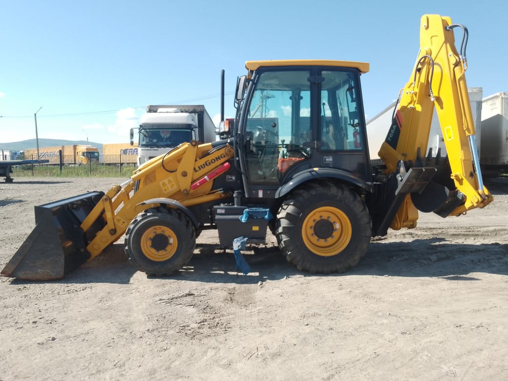 LiuGong CLG* Экскаватор-погрузчик CLG766A (Дизельный, 4.8 л, 95 л.с. АТ)