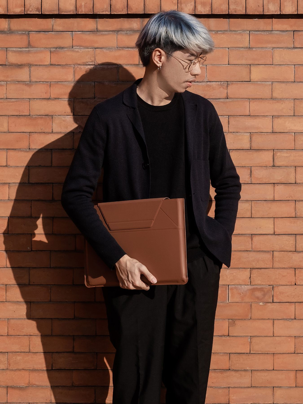 Чехол-подставка для ноутбука MOFT Carry Sleeve 13 дюймов Чёрный