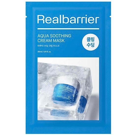 Real Barrier Тканевая маска с успокаивающим действием - Aqua Soothing Cream Mask 30 мл