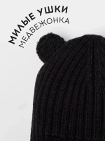 Балаклава детская с ушками, лапша