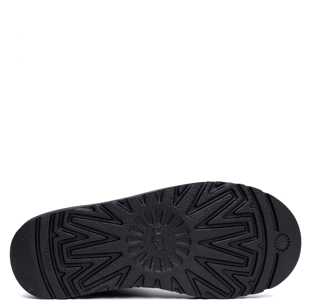 UGG Mens Classic Ultra Mini Leather Black