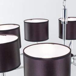 Citilux Аврора CL463181 Люстра с чёрными абажурами