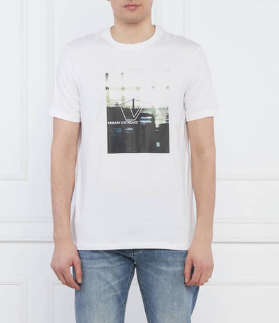 Футболка Armani Exchange - белый(3LZTAP ZJE6Z)