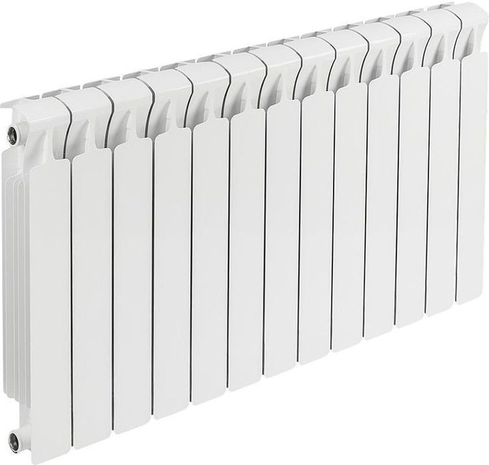 Радиатор биметаллический RIFAR Monolit Ventil 350 х 13 секций подключение нижнее (правое) (RM35013НП50)