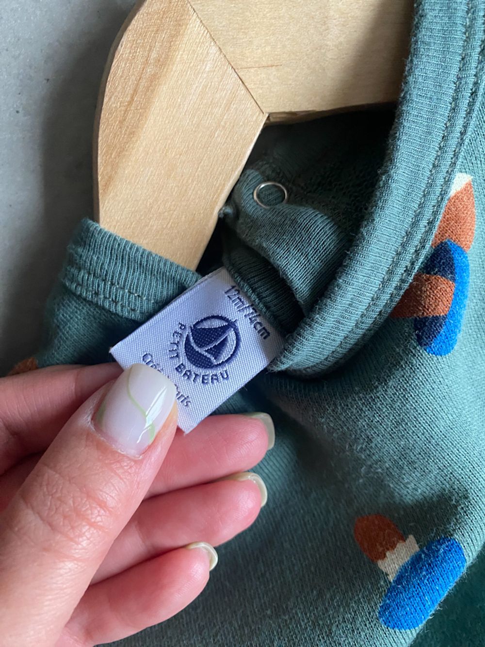 Хлопковый комбинезон Petit Bateau, 80