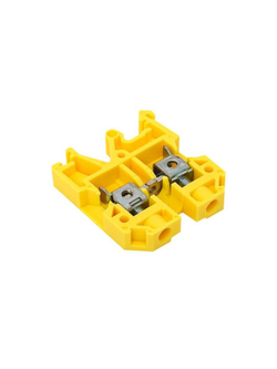 Колодка клеммная JXB-2.5/35 (25а) желт. EKF plc-jxb-2.5/35y