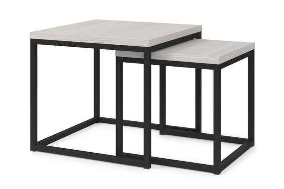 21SETLOGIC.001 Комплект журнальных столов SET LOGIC (900*900*450)