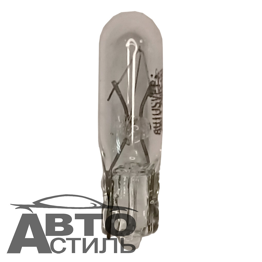 Автолампа  W 24-W 1,2W (W 1,2W)  стек в щиток приборов(блошка) Автосвет 32412бц