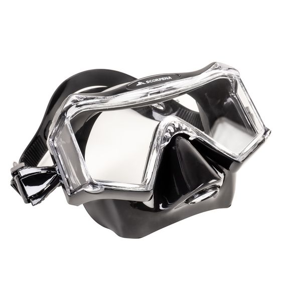 Маска Scorpena J с клапаном трехстекольная