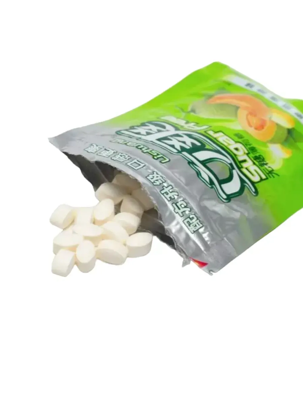 Драже без сахара дыня-мята 15 г * 3 штуки