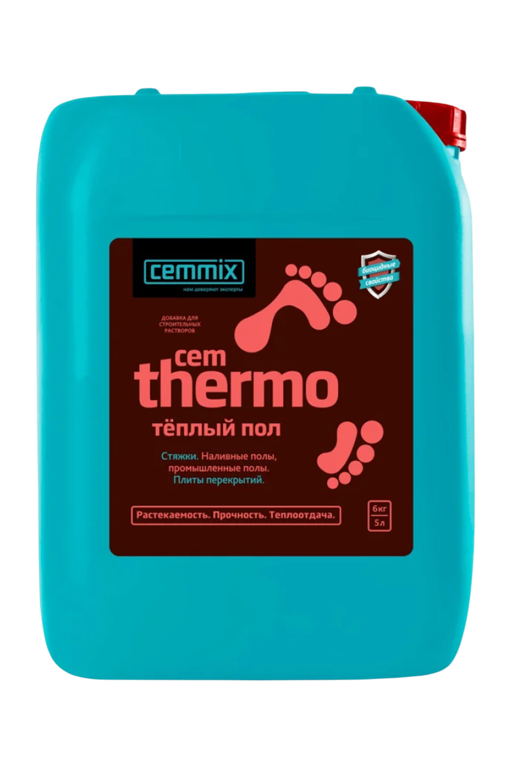 Добавка "Cemthermo" для теплых полов "CEMMIX" 5л