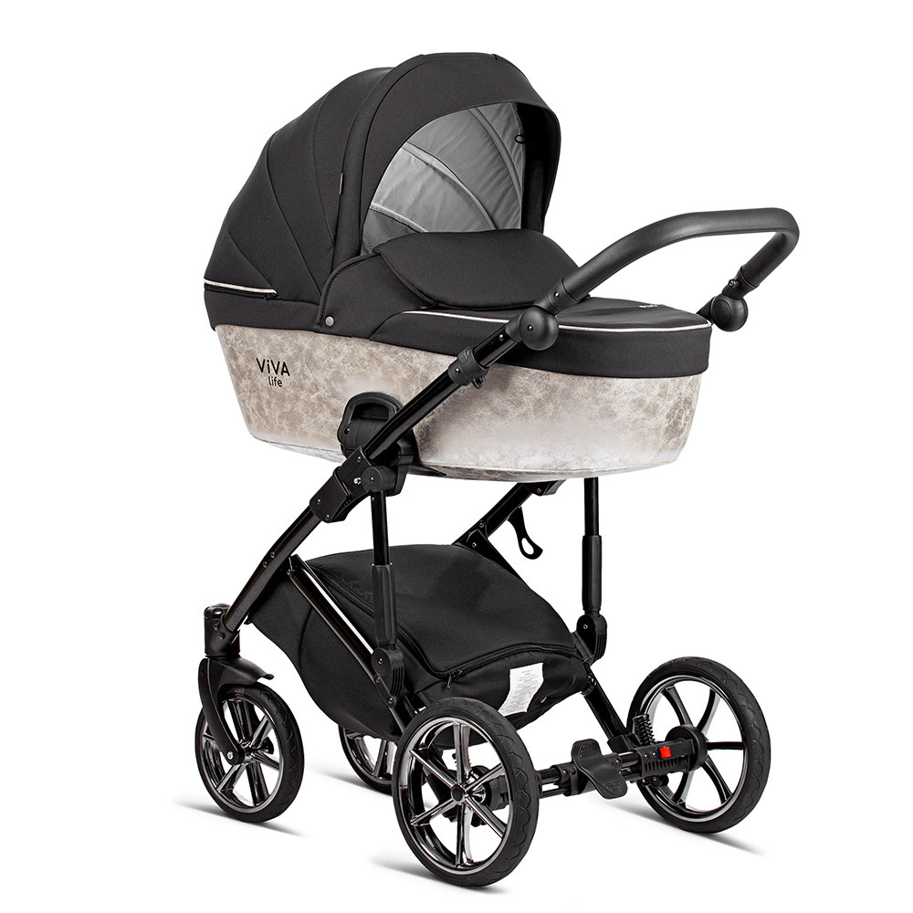 Коляска Tutis 2 в 1 Viva Life Majestic New 2020 №041 Silver (Серый)