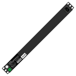 Блок розеток ExeGate ServerPro PDU-19H605 Al-6S-C14-SW-O, 19", 1U, алюминий, 6xSchuko, С14