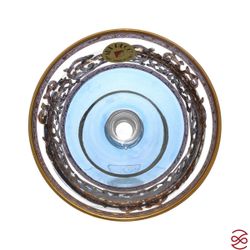 Конфетница Art Deco` Coll.Barocco Blue 18 см