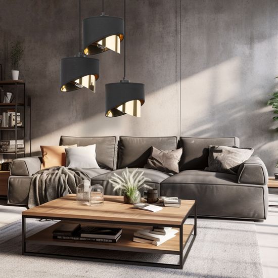 4876 / подвесной светильник / Grant Black