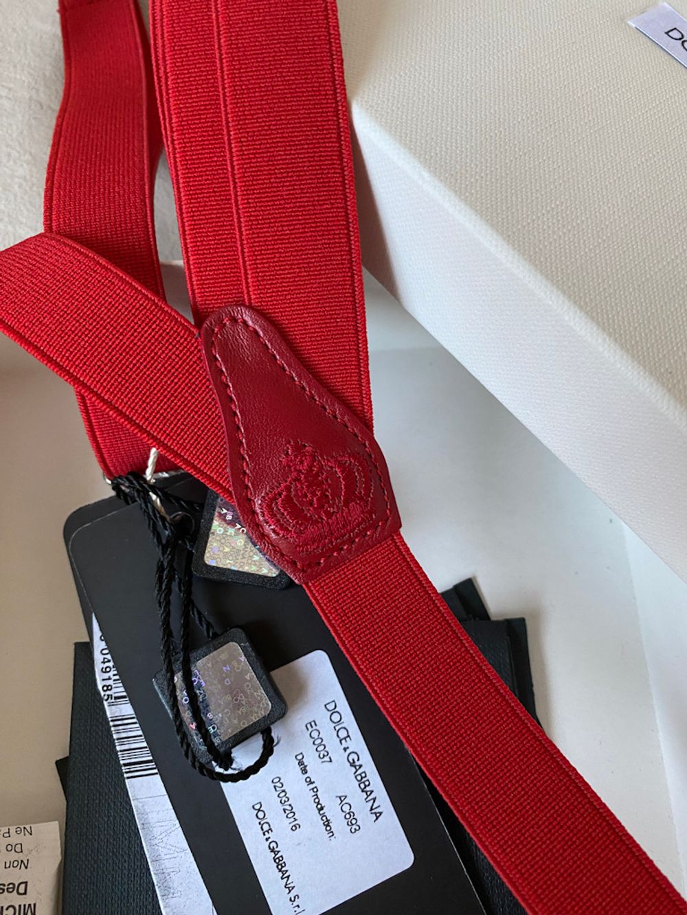 Новые подтяжки Dolce&Gabbana