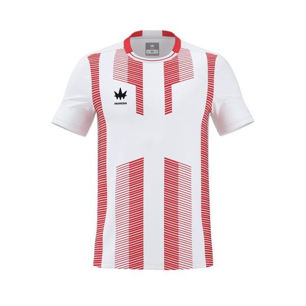 Футболка игровая Laser Jersey — White/academy red