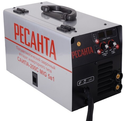 Сварочный полуавтомат Ресанта САИПА-200C (MIG/MAG) 5в1 65/56