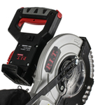 Пила торцовочная аккум. бесщёточная P.I.T. PMS20H-210A SOLO (20В, ?210мм, накл45°, протяжка, лазер)