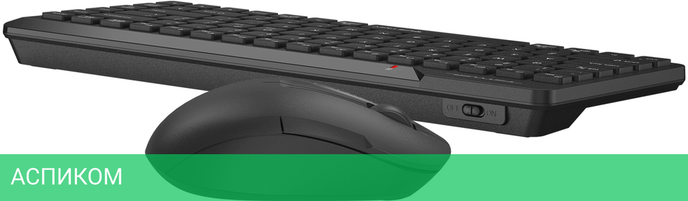 Набор периферии A4Tech Fstyler FG2200 Air2 черный