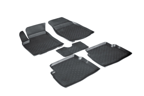 Резиновые коврики с высоким бортом для Ravon Nexia R3 2015-н.в, Seintex.01473