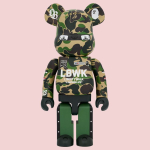 Дизайнерские игрушки BE@RBRICK 1000% LBWK × BAPE(R), BE@RBRICK-2412-0023