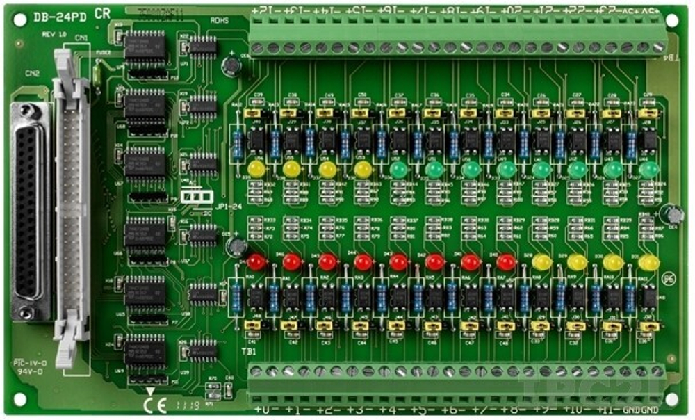 Плата  ICP DAS DB-24PD CR