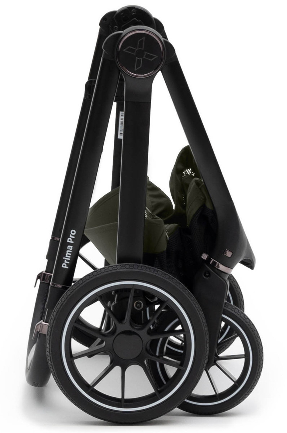 Коляска Agex Prima Pro 3 в 1 с автокреслом i-Safe Black APF664 Green (Зеленый)