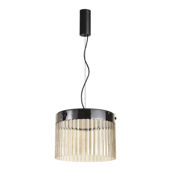 5047/24L L-VISION ODL24 000 черный/светл.янтарный/металл/стекло Подвес LED 24W 4000К 2715Лм PILLARI