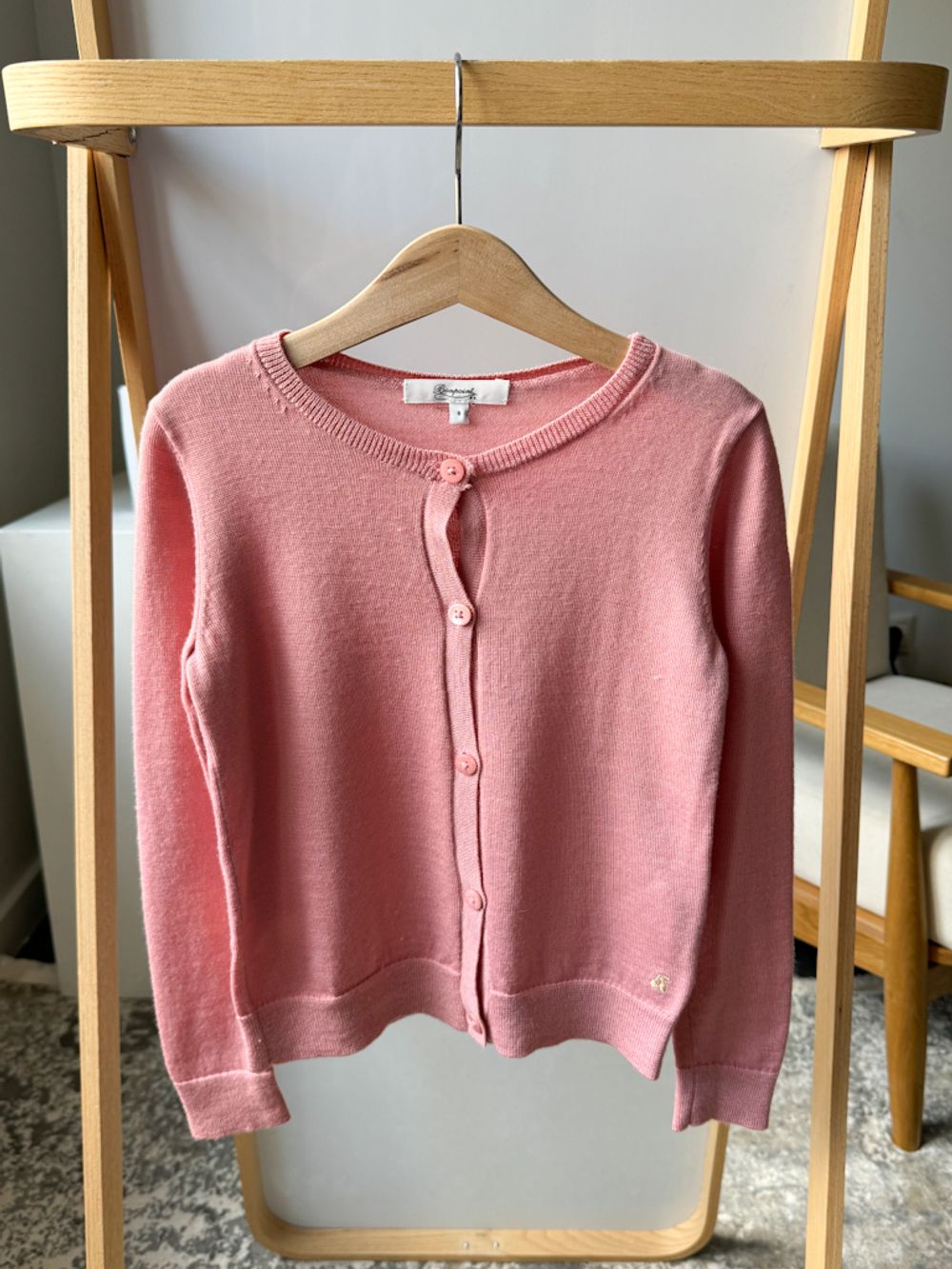 Новый шерстяной кардиган Bonpoint, 128