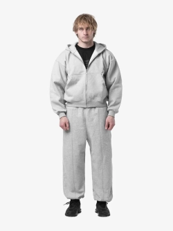 Кроп-зипхуди Acolyte (Серый)